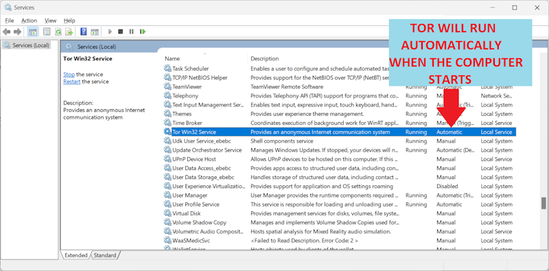 tor-automatic-service